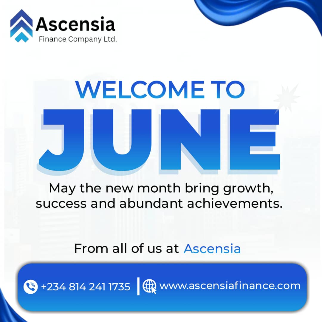 WELCOME TO JUNE!